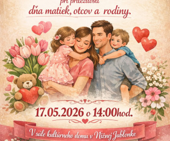 Deň matiek, otcov a rodiny 2026